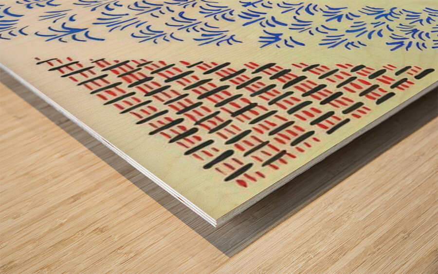 Sonia Delaunay 40 Wood print