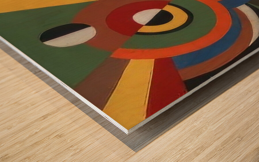 Sonia Delaunay 46 Wood print