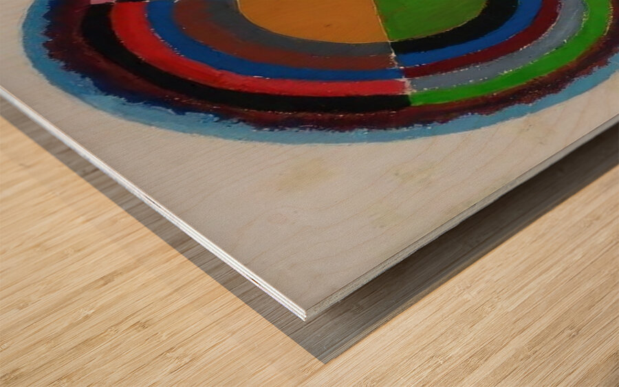 Sonia Delaunay 48 Wood print