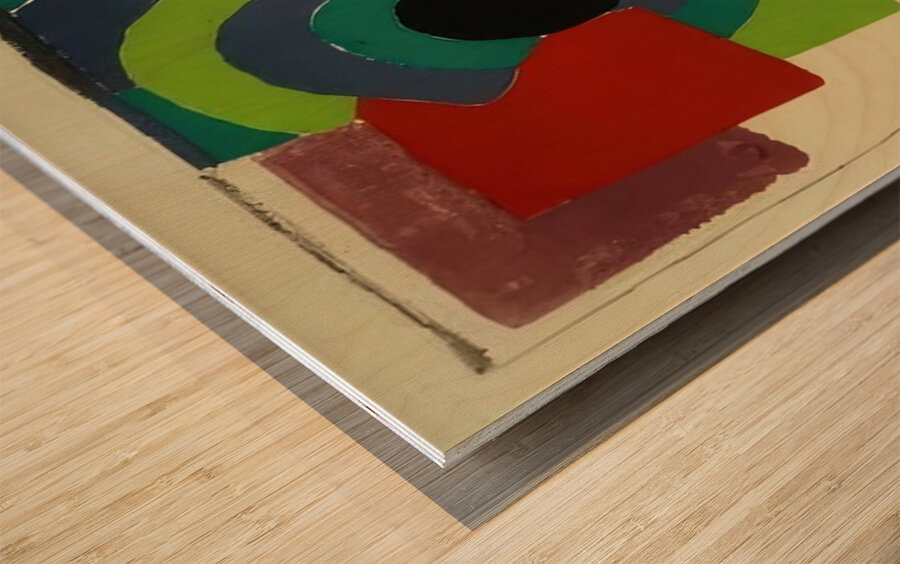 Sonia Delaunay 50 Wood print