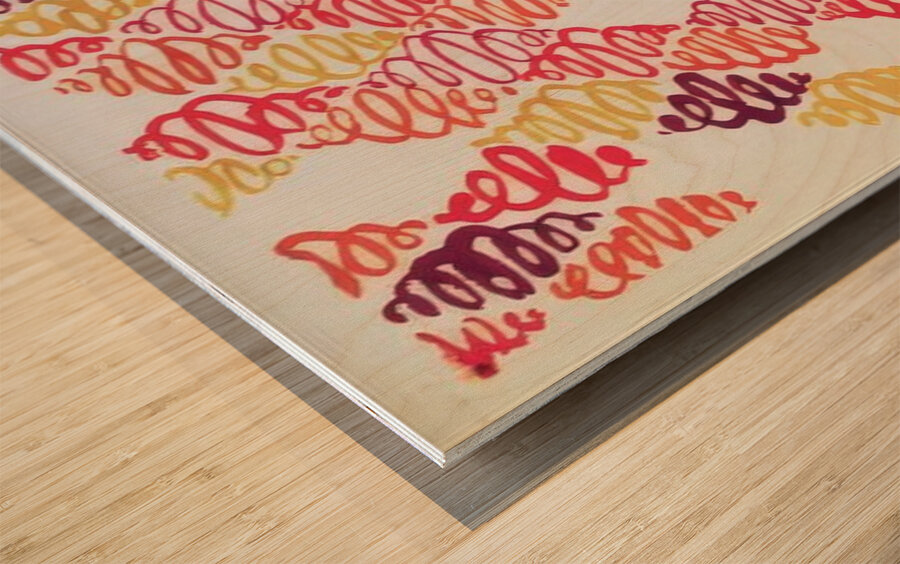 Sonia Delaunay 51 Wood print