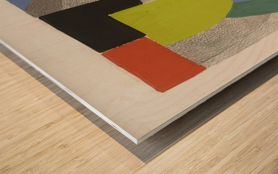 Sonia Delaunay 52 Wood print