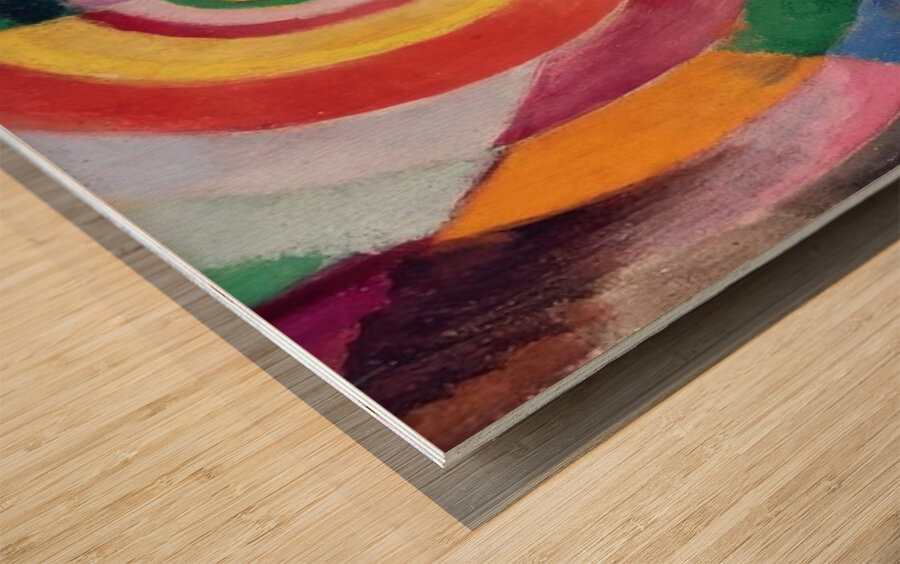 Sonia Delaunay 53 Wood print