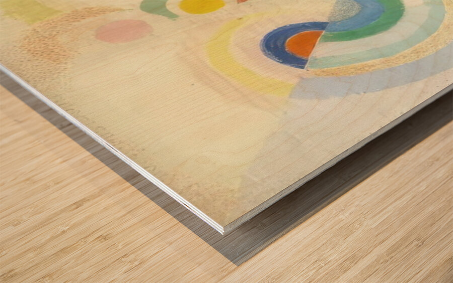 Sonia Delaunay 55 Wood print