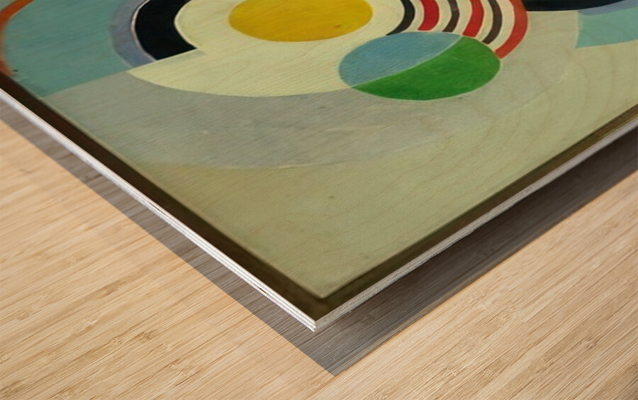 Sonia Delaunay 56 Wood print