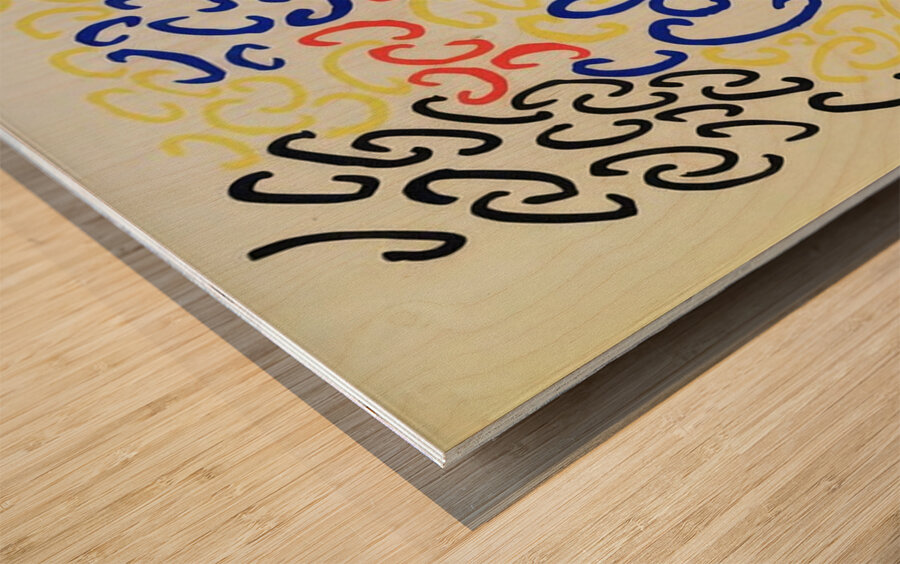 Sonia Delaunay 65 Wood print