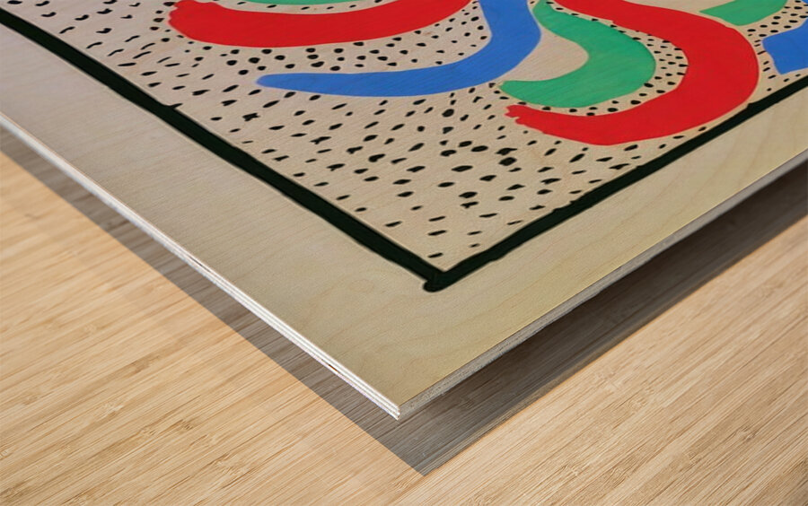 Sonia Delaunay 66 Wood print