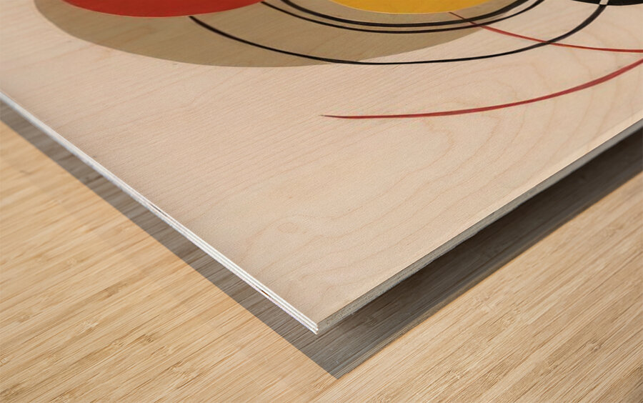 Sonia Delaunay 67 Wood print