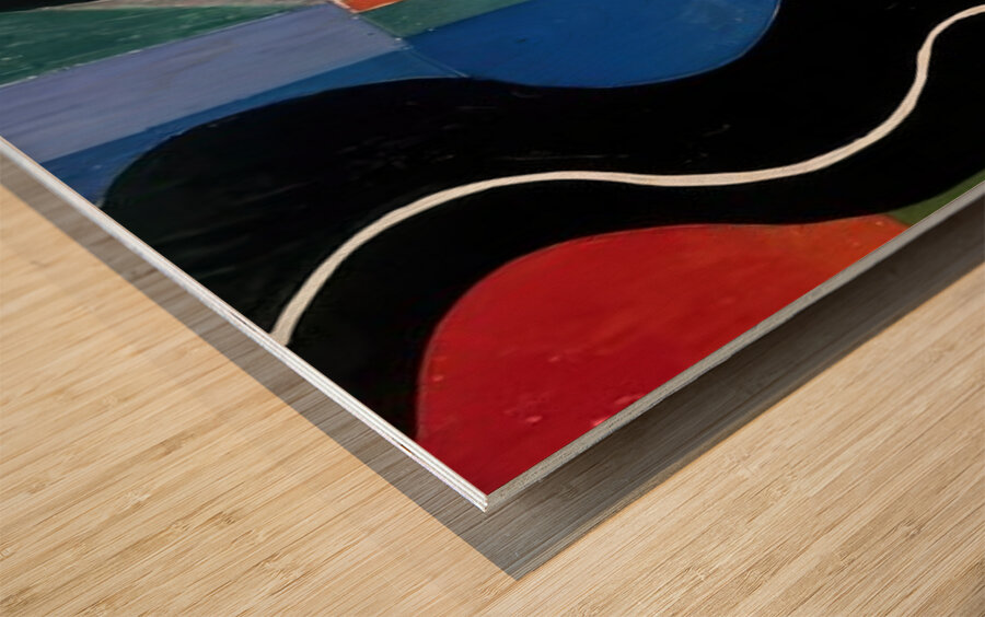 Sonia Delaunay 68 Wood print