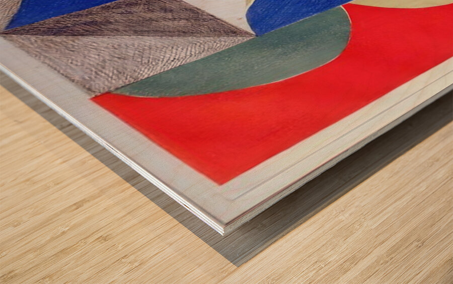 Sonia Delaunay 71 Wood print