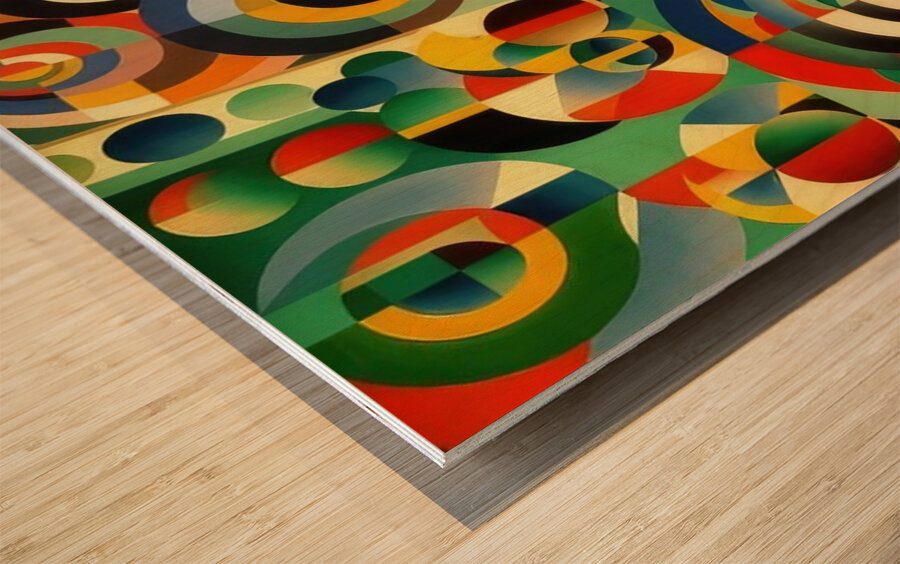 Sonia Delaunay 74 Wood print