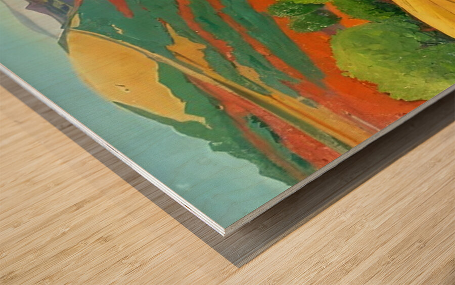 David Hockney 2 Wood print