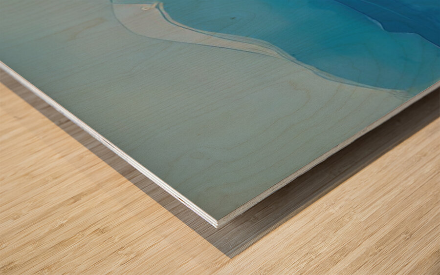 David Hockney 28 Wood print