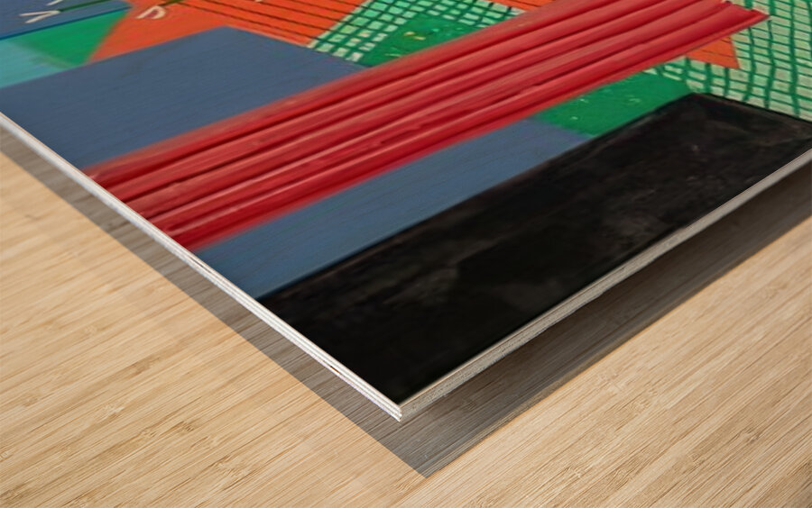 David Hockney 30 Wood print