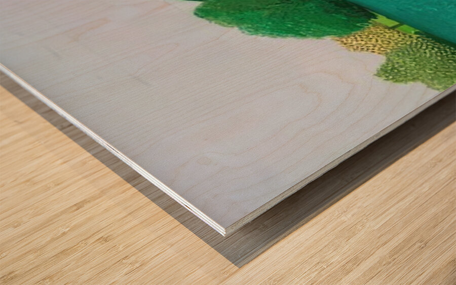 David Hockney 31 Wood print