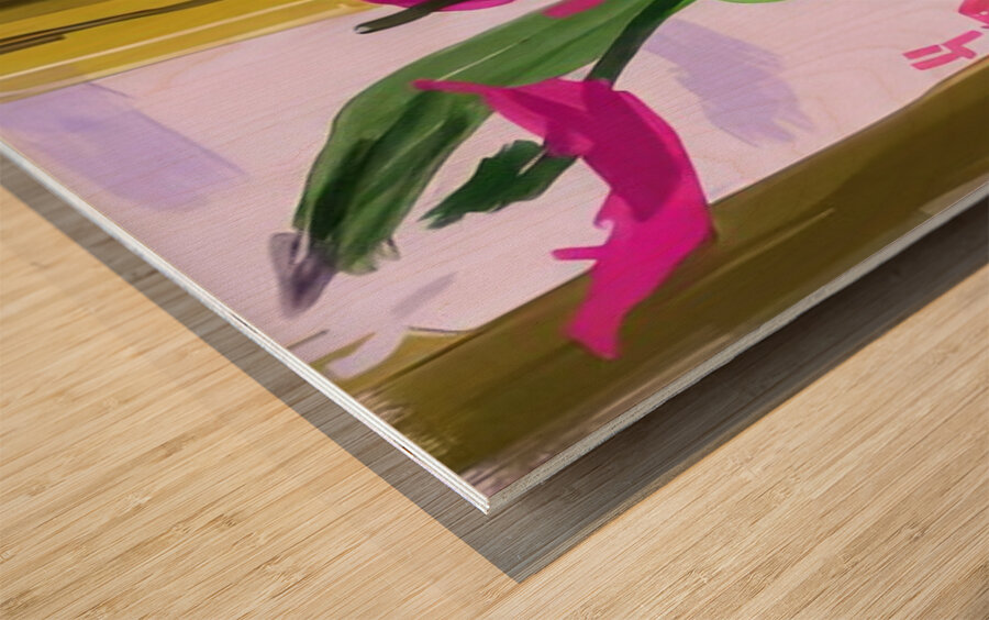 David Hockney 37 Wood print