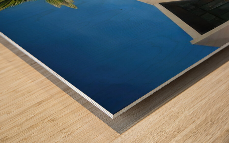 Art by David Hockney Wood print