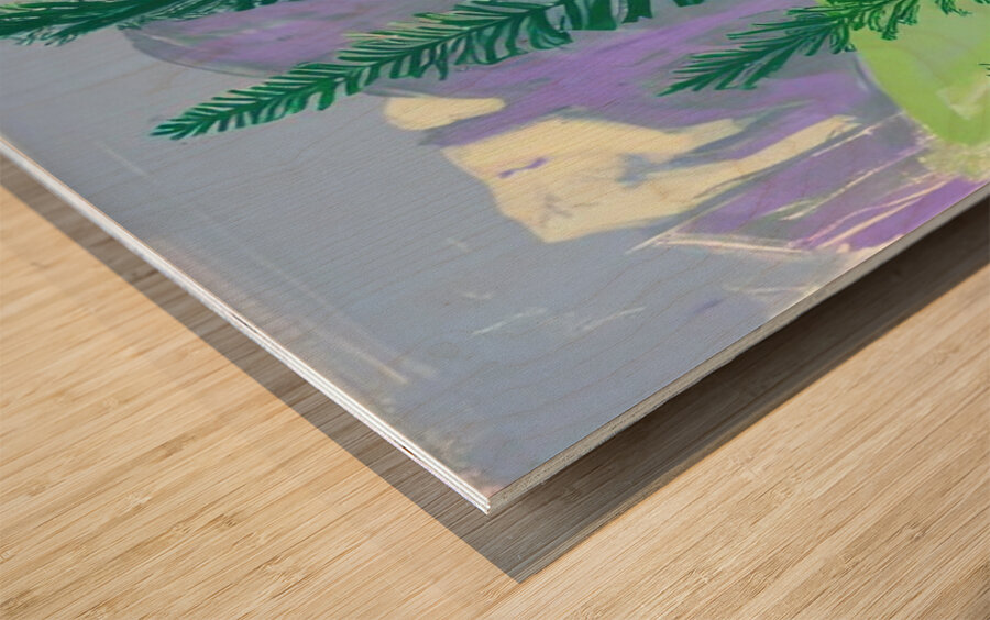 David Hockney 49 Wood print