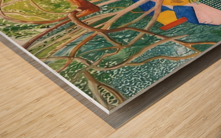 David Hockney 56 Wood print