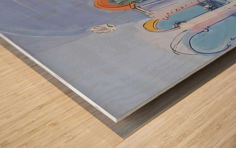 Raoul Dufy 3 Wood print