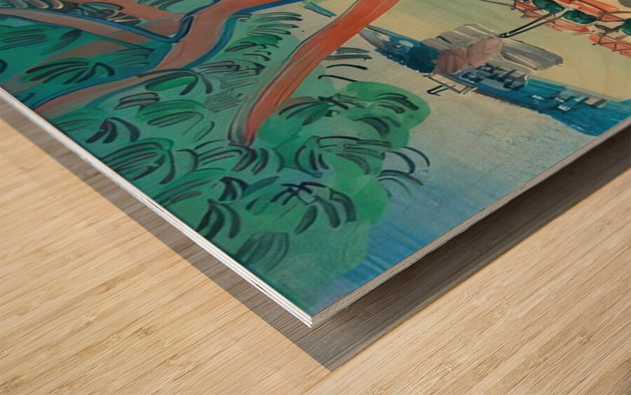 Raoul Dufy 4 Wood print