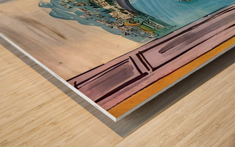 Raoul Dufy 7 Wood print