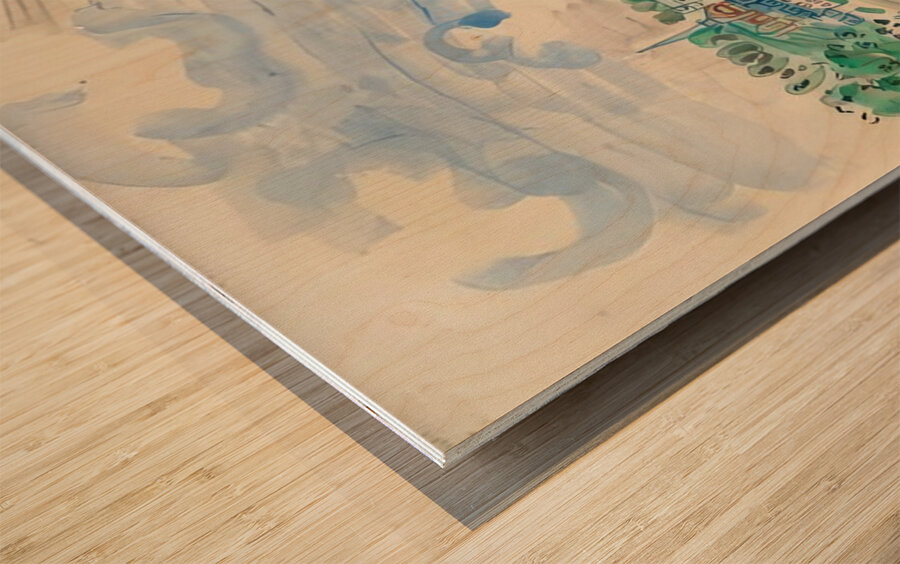 Raoul Dufy 8 Wood print