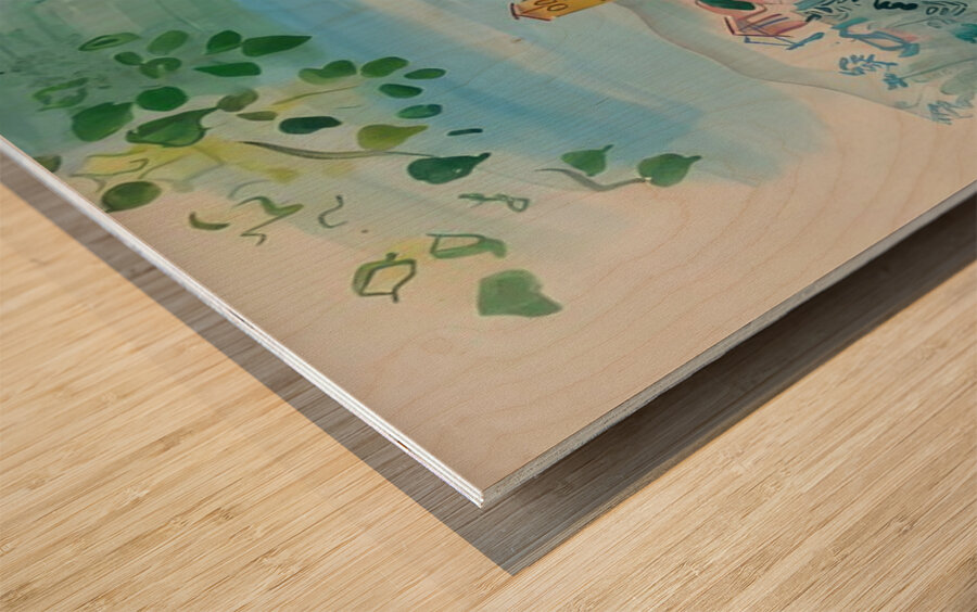 Raoul Dufy 12 Wood print