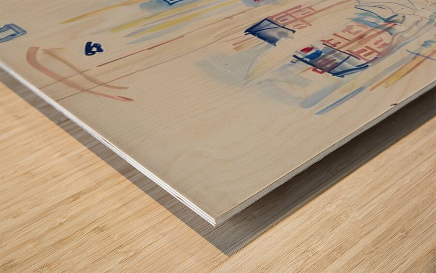 Raoul Dufy 16 Wood print