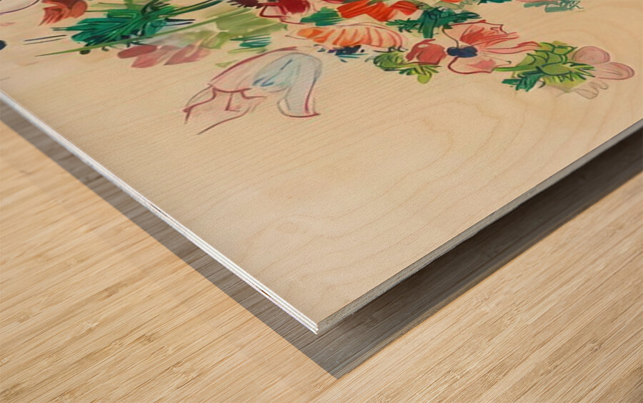 Raoul Dufy 20 Wood print