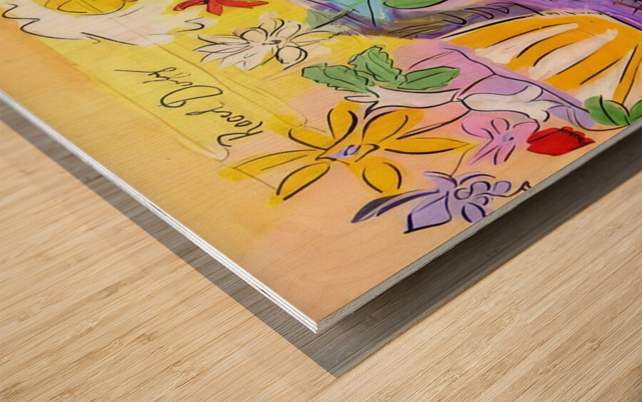 Raoul Dufy 22 Wood print