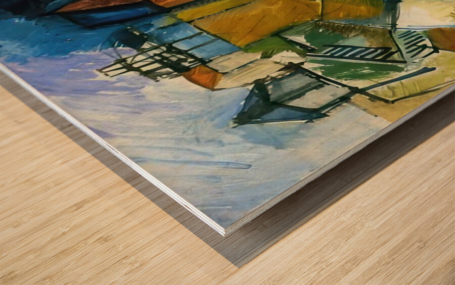 Raoul Dufy 25 Wood print