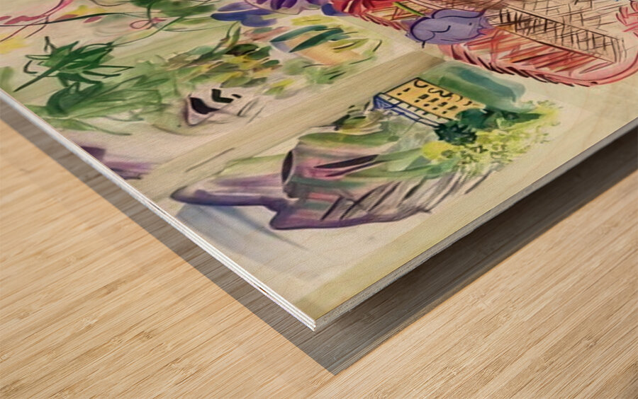 Raoul Dufy 28 Wood print