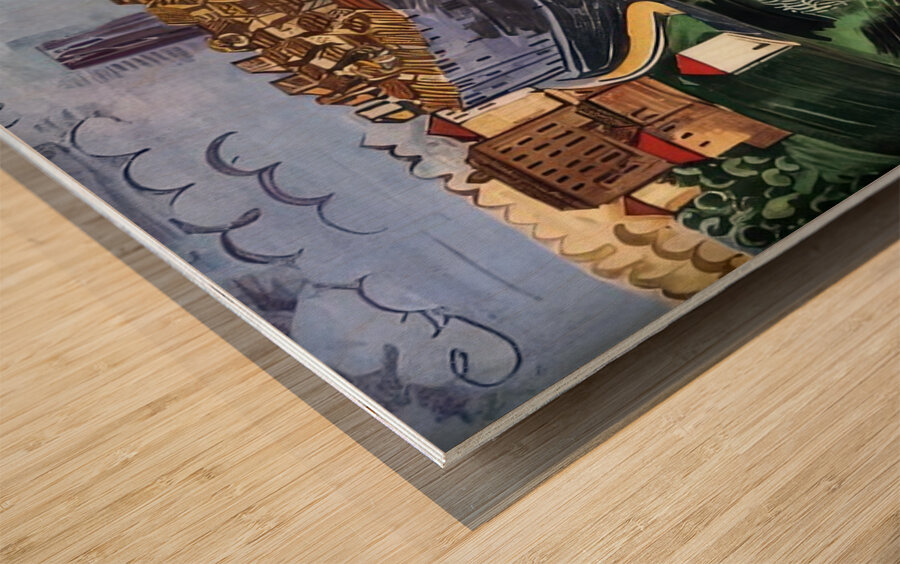 Raoul Dufy 30 Wood print