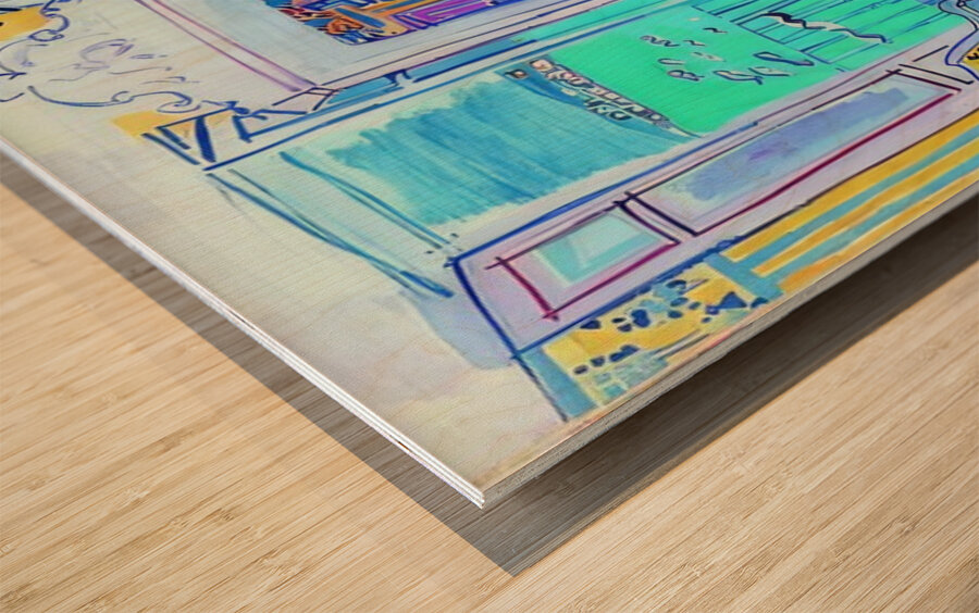 Raoul Dufy 34 Wood print