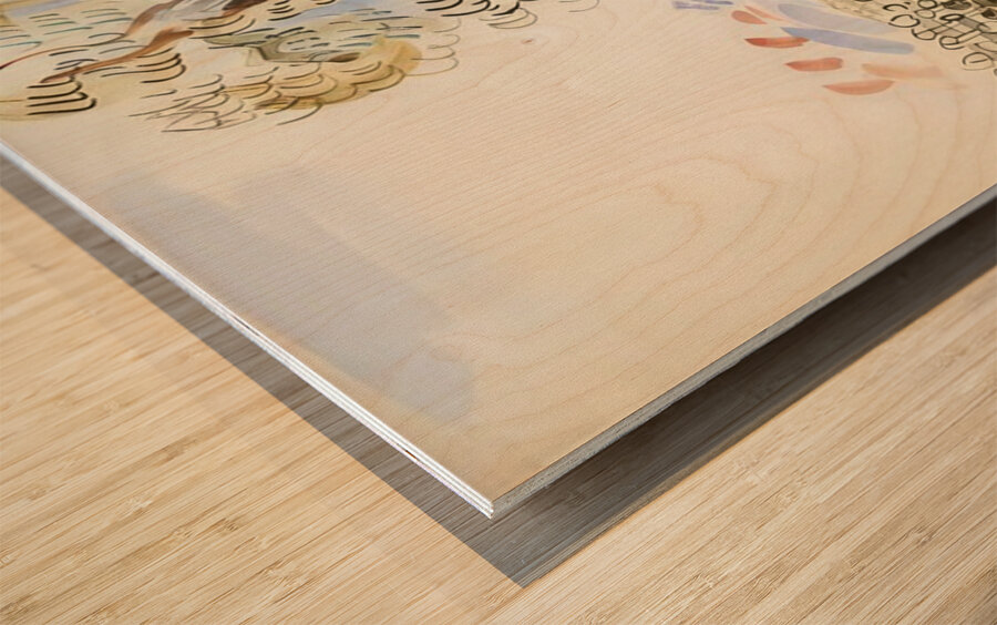 Raoul Dufy 37 Wood print