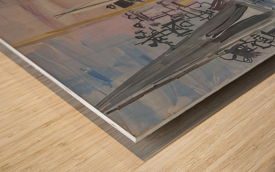 Raoul Dufy 42 Wood print