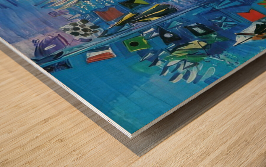 Raoul Dufy 45 Wood print