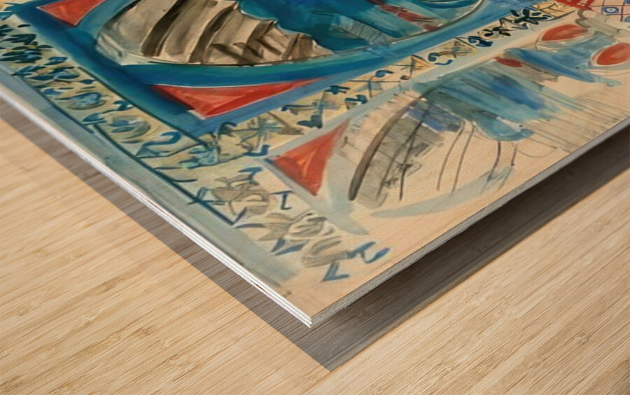 Raoul Dufy 47 Wood print