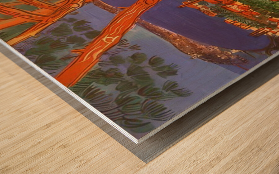 Raoul Dufy 48 Wood print