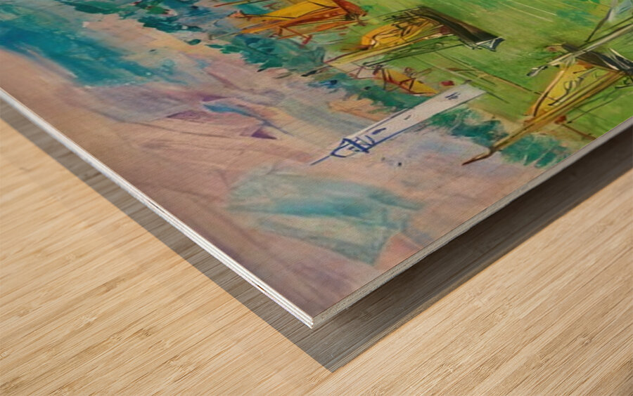 Raoul Dufy 49 Wood print