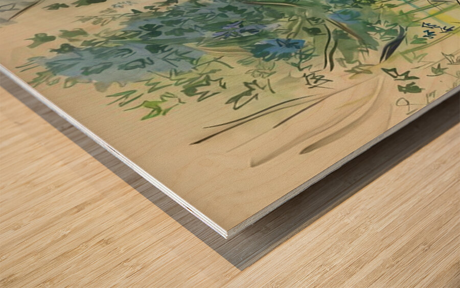 Raoul Dufy 50 Wood print