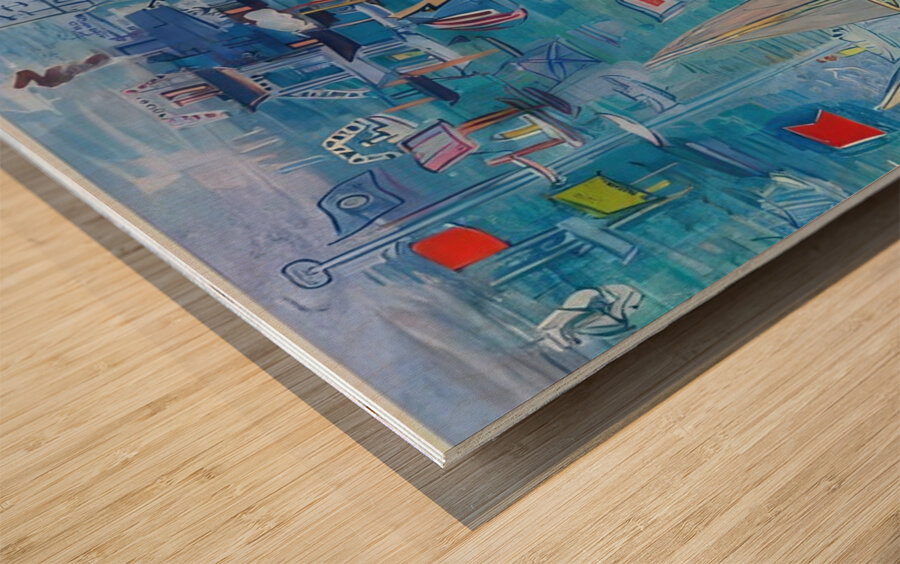 Raoul Dufy 51 Wood print