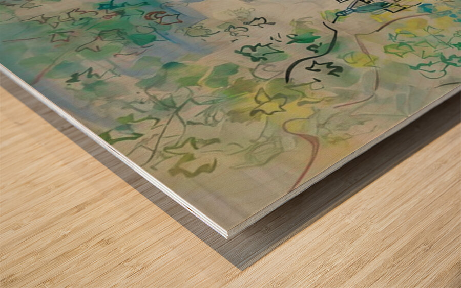 Raoul Dufy 52 Wood print