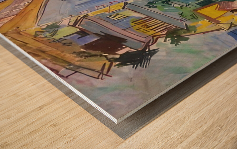 Raoul Dufy 54 Wood print