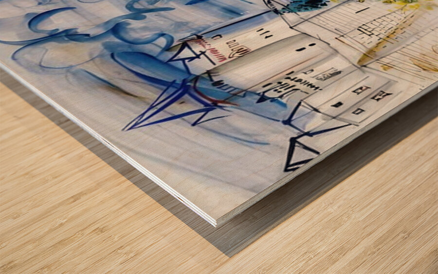 Raoul Dufy 63 Wood print