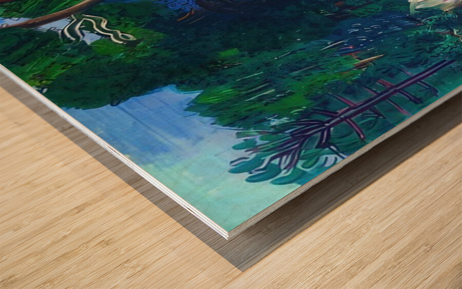 Raoul Dufy 65 Wood print