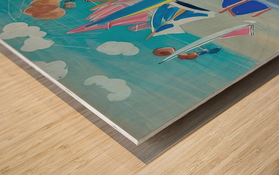 Raoul Dufy 66 Wood print