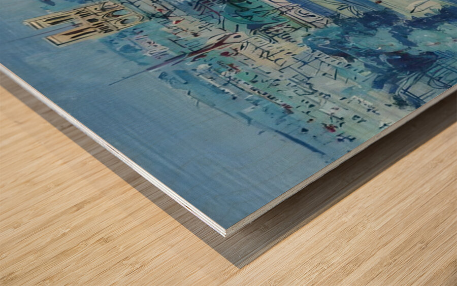 Raoul Dufy 69 Wood print