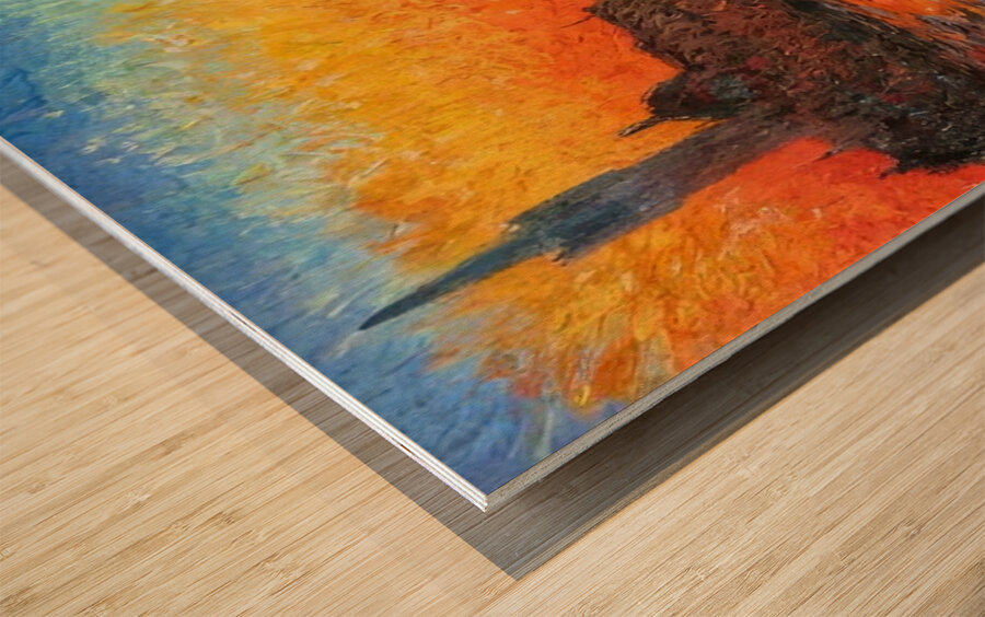 CLAUDE MONET 3 Wood print